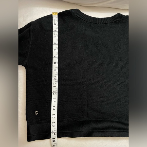 Lululemon Nurture & Nature Pull Over Black Sweater - Picture 11 of 11
